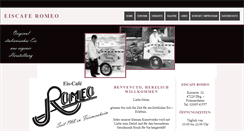 Desktop Screenshot of eiscafe-romeo.de